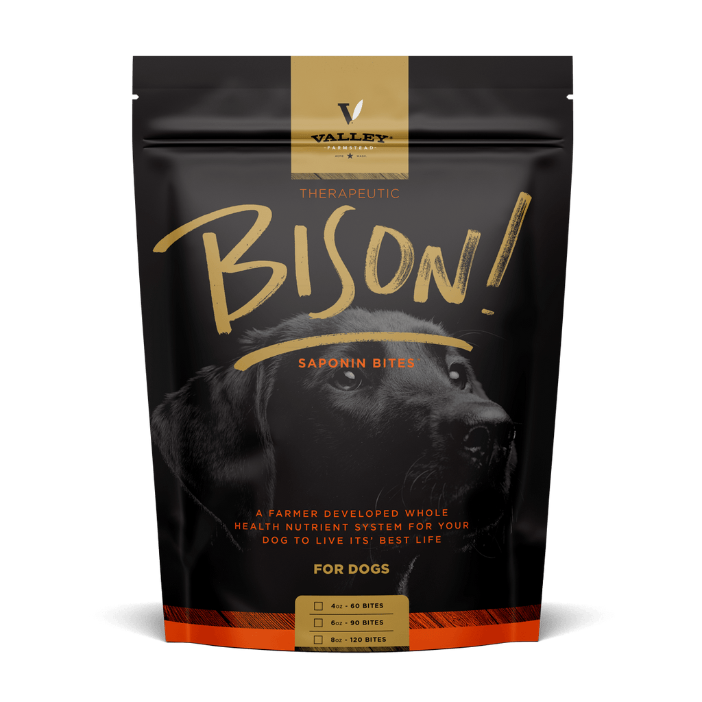 Bison Saponin Bites™ For Dogs - Saponin Bites™ by Valley Farmstead
